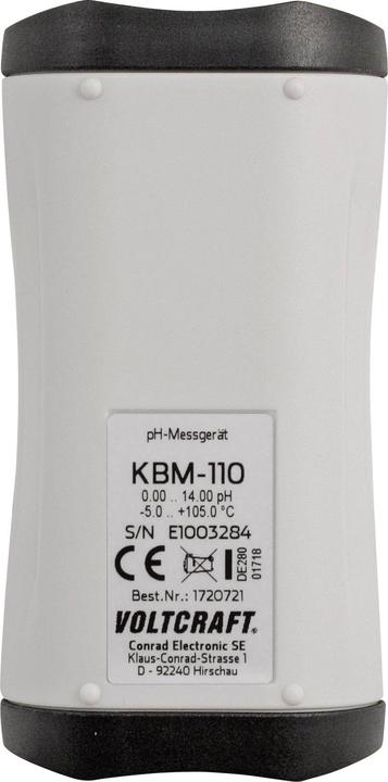 Actual product image Voltcraft Combination meter KBM-110 incl. pH electrode