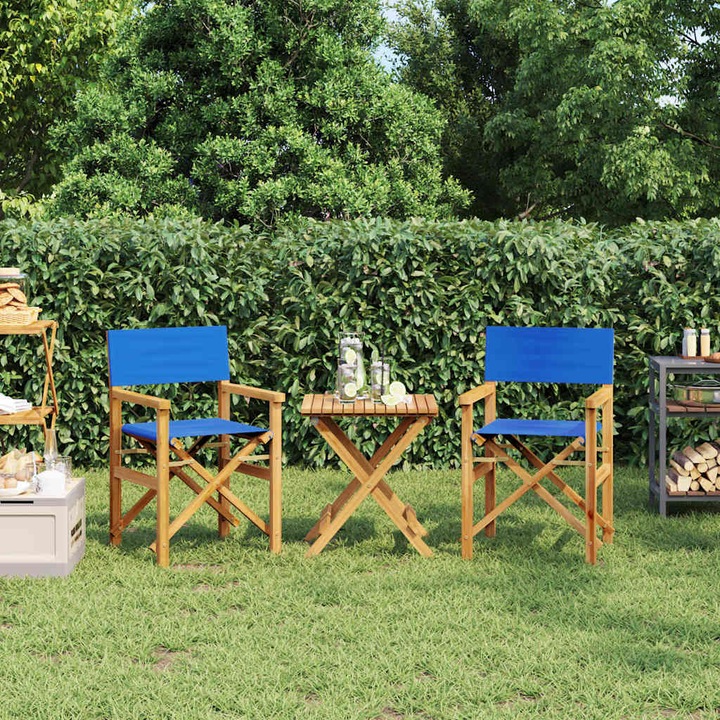 Produktbild VidaXL Regiestühle 2 Stk. Klappbar Teak
