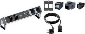 Actual product image Bachmann Desk2 - 2xSchuko, 1xUSB (2 x, CEE 7/3, 0.20 m)
