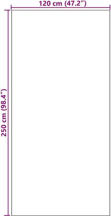 Produktbild vidaXL Fussmatte (250 x 120 cm)