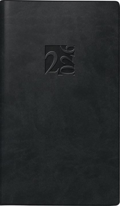 Actual product image Ridoide TA International 2026 701690301 1W/2S schwarz ML 8.7x15.3cm (A6, 1 week / 2 pages)