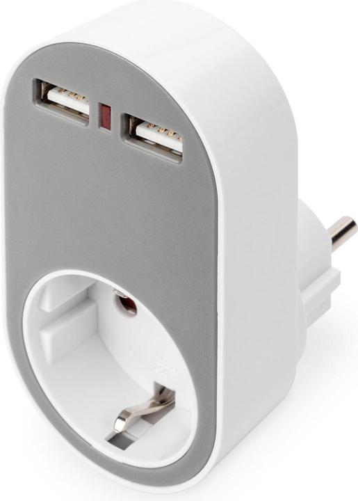 Digitus Universal socket adapter 2 x USB-A (2x)
