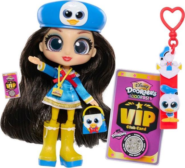 Actual product image Just Play Disney Doorables ADOORBS-Puppen mit Zubehör, 11-teilig, 14 cm grosse Überraschungs-Sammelpu