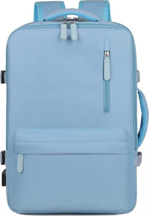 Actual product image Okade - S2304 Laptoprucksack 17.3” – USB, wasserabweisend, Business & Reise, Hellblau