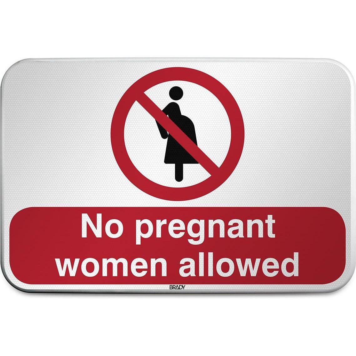 Brady, Etiketten, ISO Safety Sign - Not for