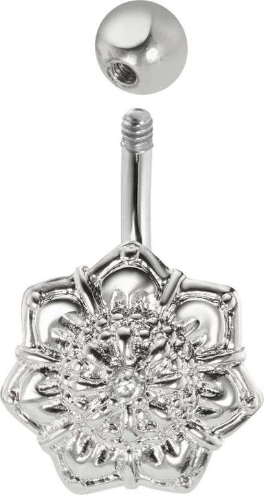 Produktbild Bijouteria Bauchpiercing (Kristall, Chirurgenstahl 316L, Messing rhodiniert)