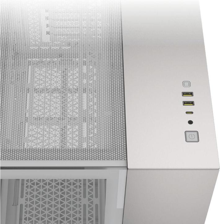 Produktbild Corsair 2500X (wei?/aluminium, Tempered Glass x 2) (ATX, mATX, Mini-ITX)