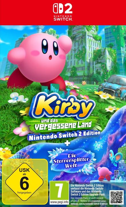 Actual product image Nintendo Kirby und das vergessene Land (Switch 2, DE, IT, FR)