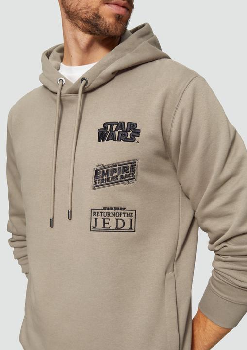 Produktbild s.Oliver Sweatshirt Hoodie mit Starwars®-Artwork (L)
