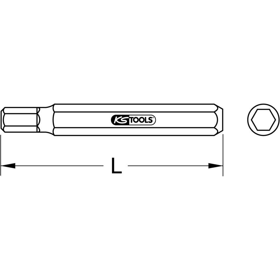 Thumbnail - KS Tools, Bits, 975.1008 (8 mm)