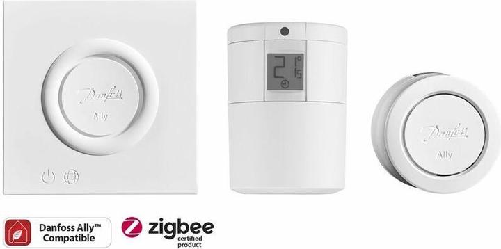 Produktbild Danfoss Išmani belaidė šildymo valdymo sistema Ally, radiatoriaus termostatas RA+M30x1.5