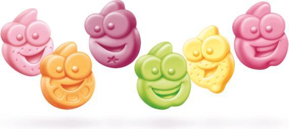 Image du produit nimm2 Bonbons gélifiés Lachgummi YoBolde 250 g (1 pcs, 250 g)