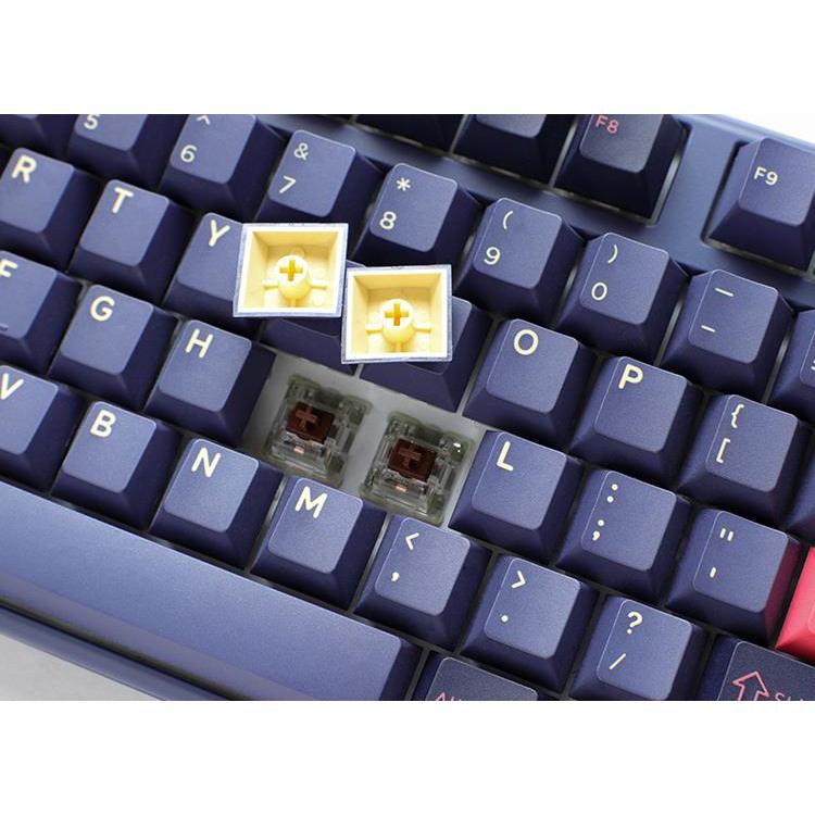 Thumbnail - Ducky One 3 Cosmic Blue, toetsenbord (US, Kabelgebunden), Tastatur, Blau