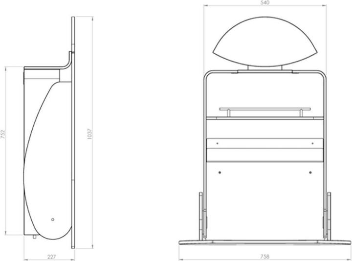 Image du produit Timkid Table à langer bois Classic