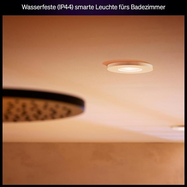 Actual product image Philips Hue Adore indbygningsspot til badevrelse 3-pak (350 lm, GU10)