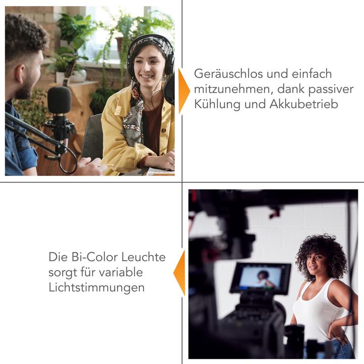 Produktbild Walimex pro LED Niova 100-F Pro 100W Bi Color Set3 (Flächenleuchte)