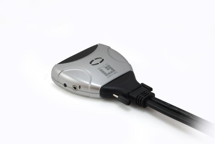 LevelOne KVM-0260 DVI KVM Switch with Audio/USB Cable