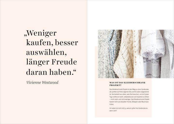 Produktbild Das Kleiderschrank-Projekt (Deutsch, Anuschka Rees, 2017)