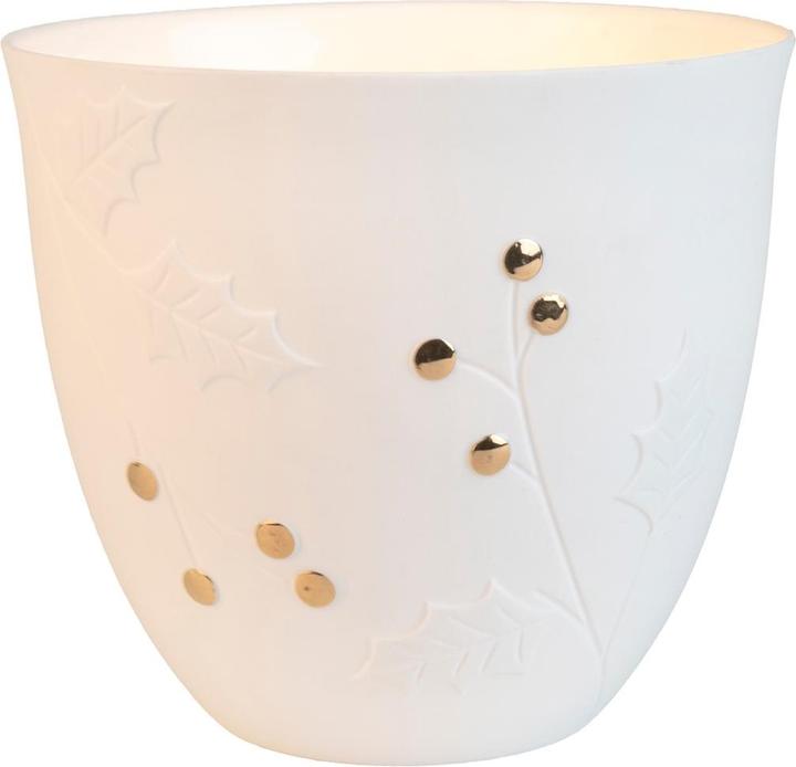 Produktbild Räder Living Poesielicht Winterwerk mittel Dia:13,5cm Höhe:12cm, weiss, 6 x 6 x 13 cm