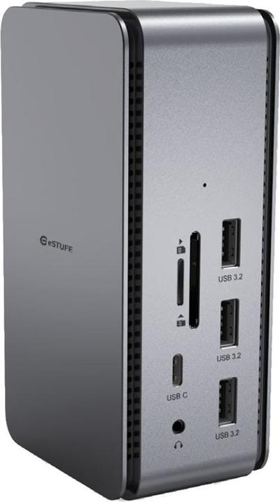 Immagine prodotto eSTUFF USB4 Pro Dual Dock (USB-C, 7 porte)