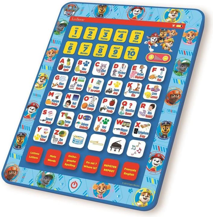 Produktbild Lexibook Paw Patrol Bilinguales zweisprachiges Lerntablet Englisch/Französisch (Französisch, Englisch)
