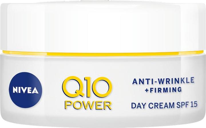 NIVEA Q10+ POWER anti-arrughe+extra nutritivo SPF15 50 ml (50 ml, Crema da giorno, SPF 15)