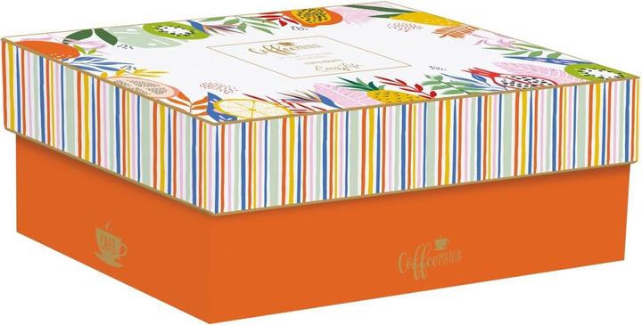 Produktbild Easy Life Coffee Mania 2er Kaffeetasse m. Untert. GB "Tutti Frutti", 2 (240 ml, 2 x)