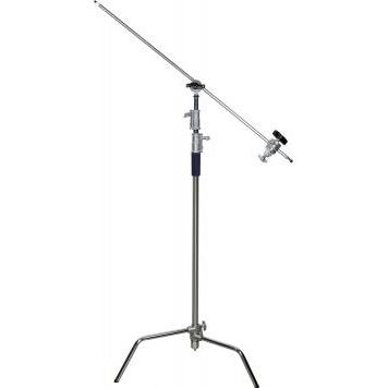 Kaiser Fototechnik Galgenstativ 330 (326 cm, 10 kg), Lampenstativ, Silber