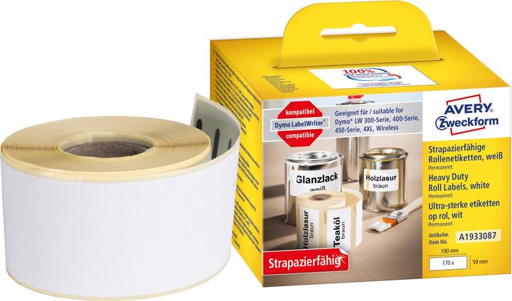 Produktbild Avery Rollen-Etiketten (5.90 cm)