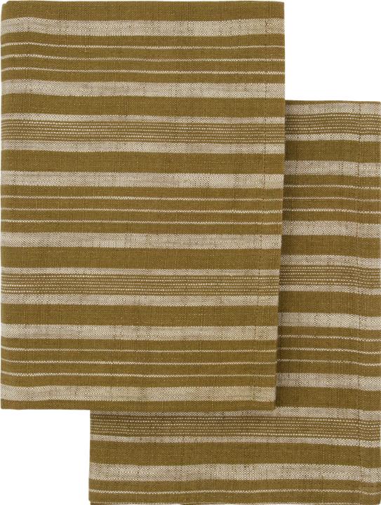 Actual product image Meraki Tea towels, MKDark Olive, Dark olive