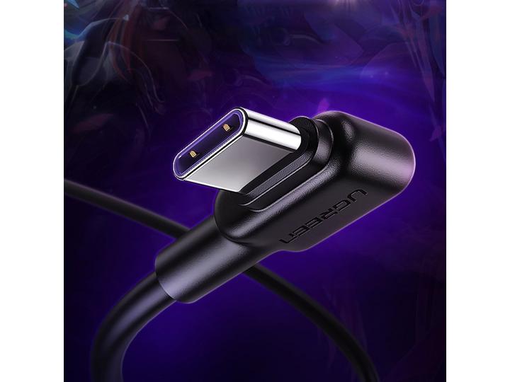 Produktbild Ugreen USB-C Huawei SuperCharge im 90 Grad L-Design (USB 3.0)