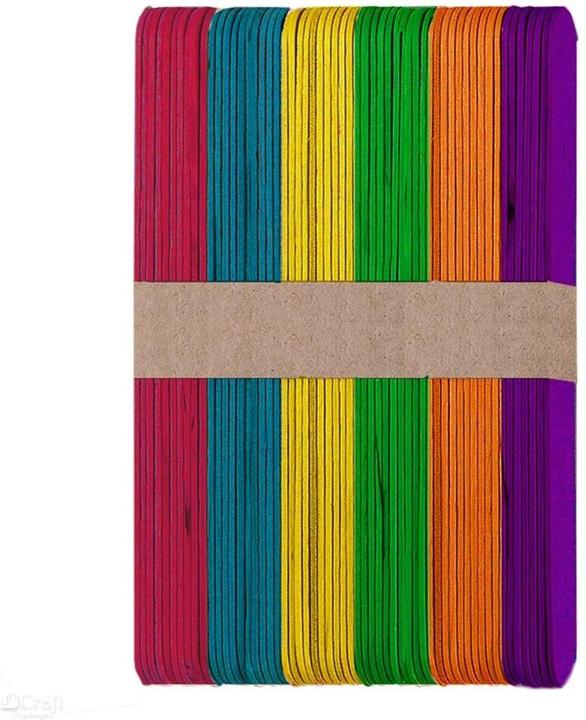 DP Craft Jumbo bunte Kreativstäbchen 60 Stk