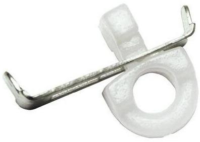 Actual product image Gardinia Intermediate stop silver / white, 2 pieces