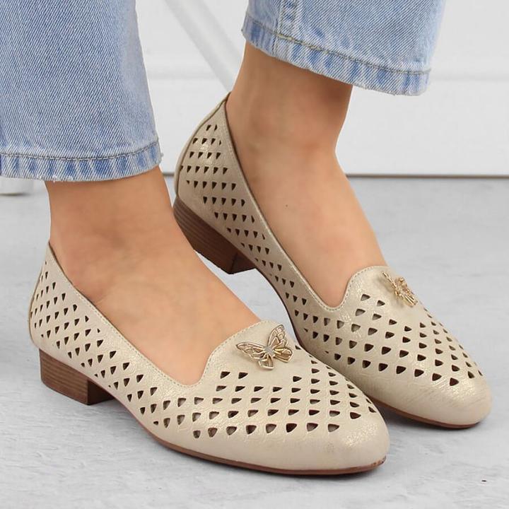 Image du produit M. Daszynski Openwork shoes M.Daszyński W SAN35 gold (37)