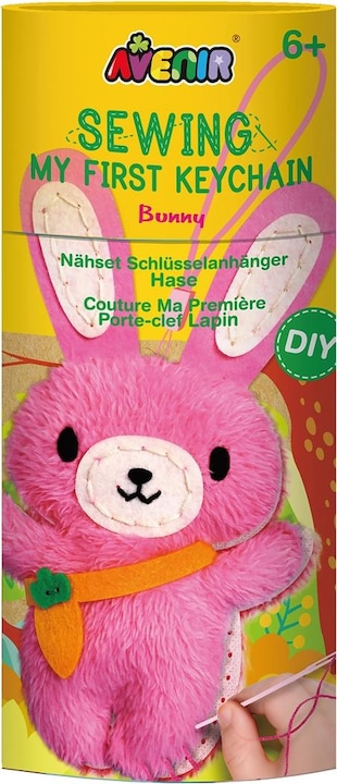 Avenir Nähset Schlüsselanhänger Hase