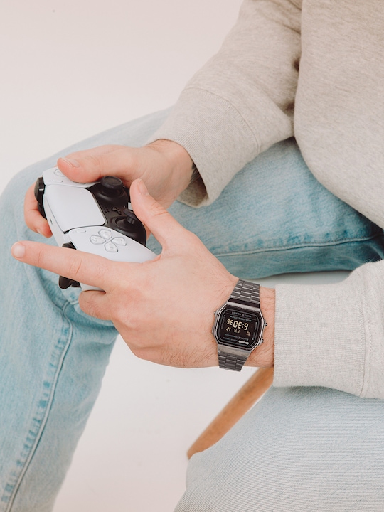 Actual product image Casio Vintage A168wegg-1bef (Digital watch, 36 mm)