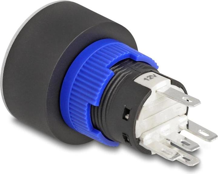 Produktbild Delock Drucktaster vorstehend zum Einbau 22 mm 5 x Lötanschl