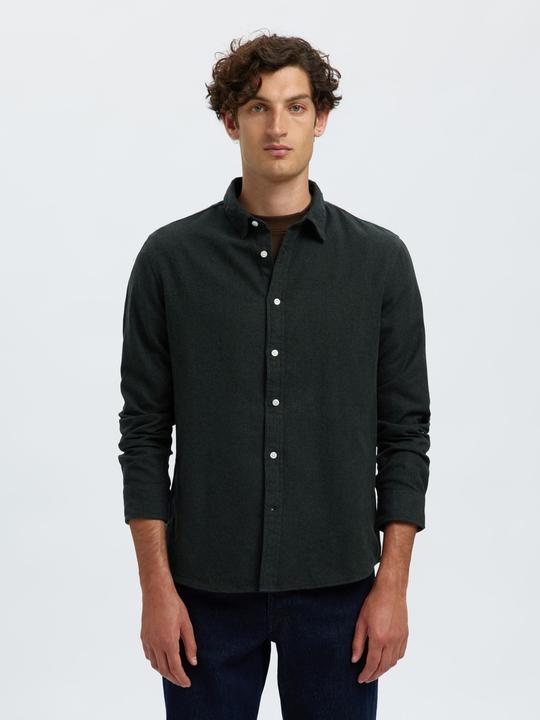 Actual product image Selected Homme Slhregnoah Brushed Twist Shirt Ls Noos (M)