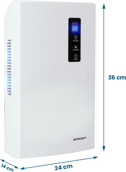 Produktbild Berdsen Osuszacz powietrza BR-20 biały (30 m², 0.70 l/24h)