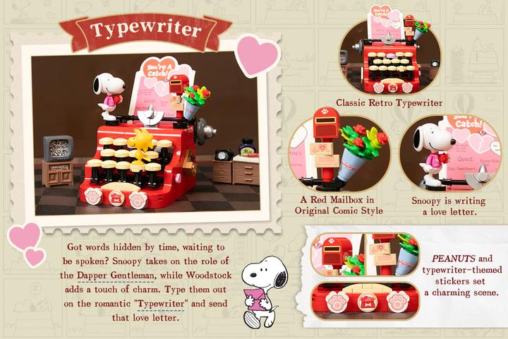 Image du produit Pantasy Peanuts - Snoopy Retro Time Schreibmaschine
