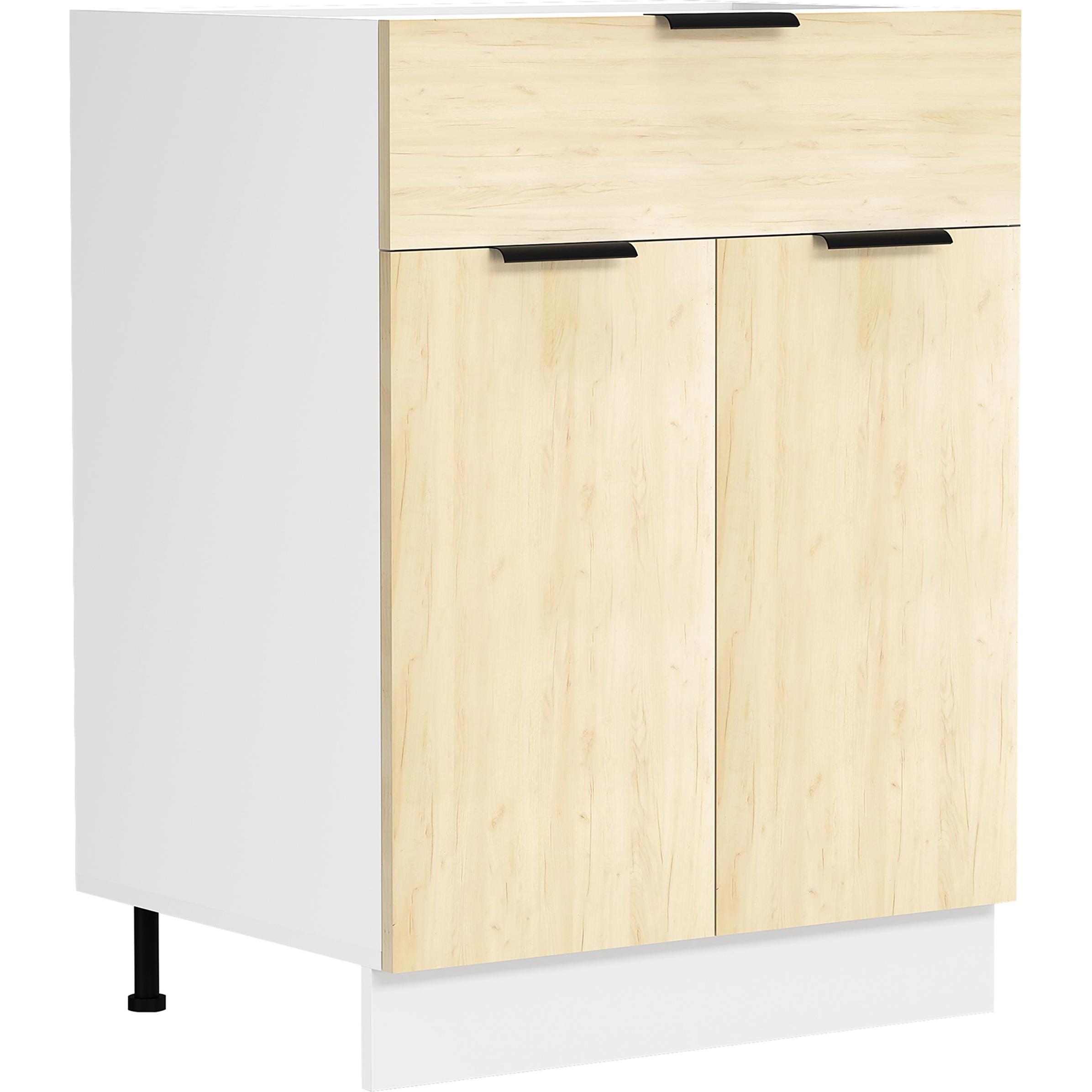 VCM, Regal, Küchenschrank B 60 cm Unterschrank Fasola (60 x 46 x 82 cm)