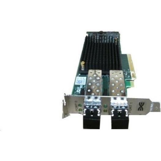 Dell Emulex LPe31002-M6-D Dual Port 16Gb Fibre Channel HBA Low Profile Customer Install (PCIe), Netzwerkkarte, Grün