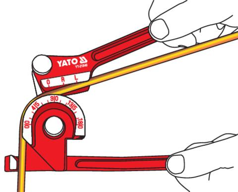 Actual product image Yato Profi Handrohrbieger (265 mm)