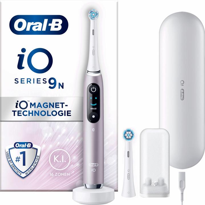 Actual product image Oral-B iO 9 + Sensitive (Oscillating toothbrush)