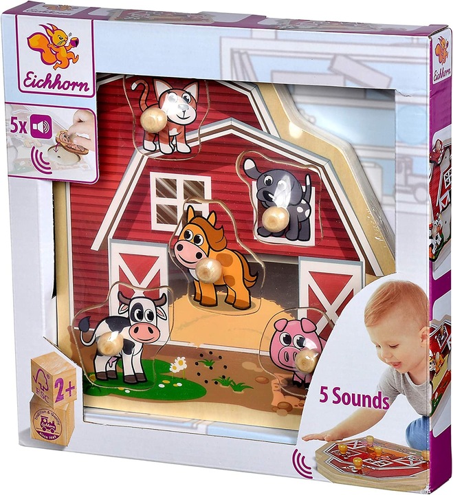 Produktbild Eichhorn Puzzle mit Sound (5 Teile)