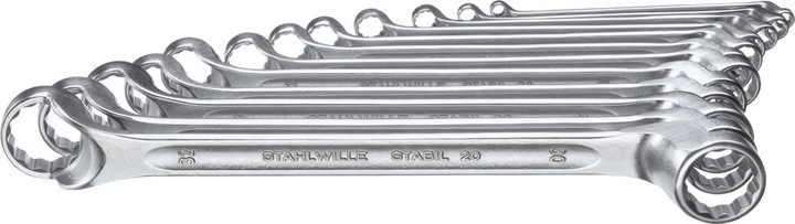 Produktbild Stahlwille Doppel-Ringschlüssel-Satz 20/1 (32 mm, 19 mm, 6 mm, 12 mm, 24 mm, 14 mm, 22 mm, 16 mm, 23 mm, 10  mm, 21 mm, 18 mm, 27 mm, 7 mm, 31 mm, 17 mm, 11 mm, 15 mm, 26 mm, 30 mm, 8 mm, 28 mm, 9 mm, 29 mm, 13 mm, 20 mm, 25 mm)
