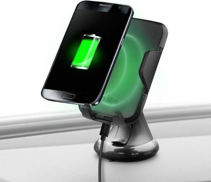 Actual product image SBS Wireless Charger Car Holder 6.5" 10W