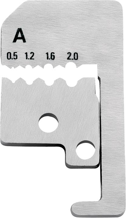 Actual product image Knipex 1 pair of spare blades for 12 11 180 (45 mm)