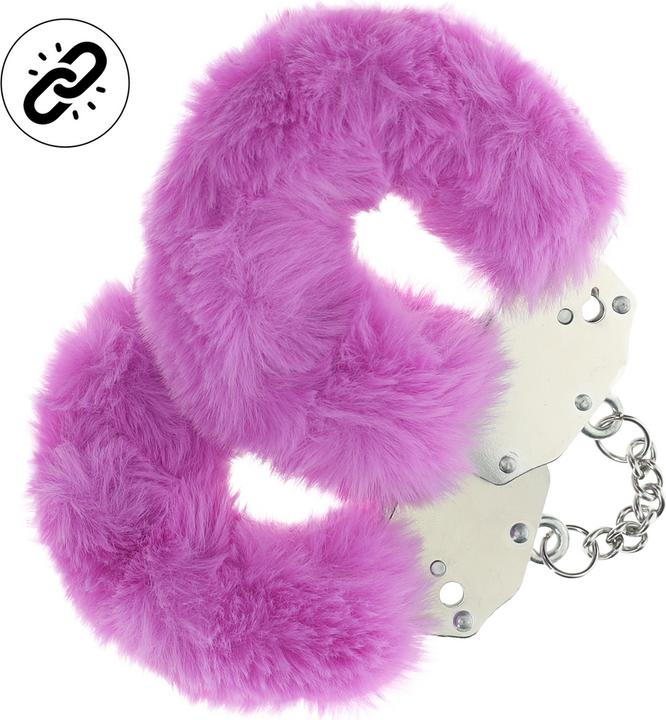 Productafbeelding Ouch! Heavy-duty Fluffy Handcuffs - Purple