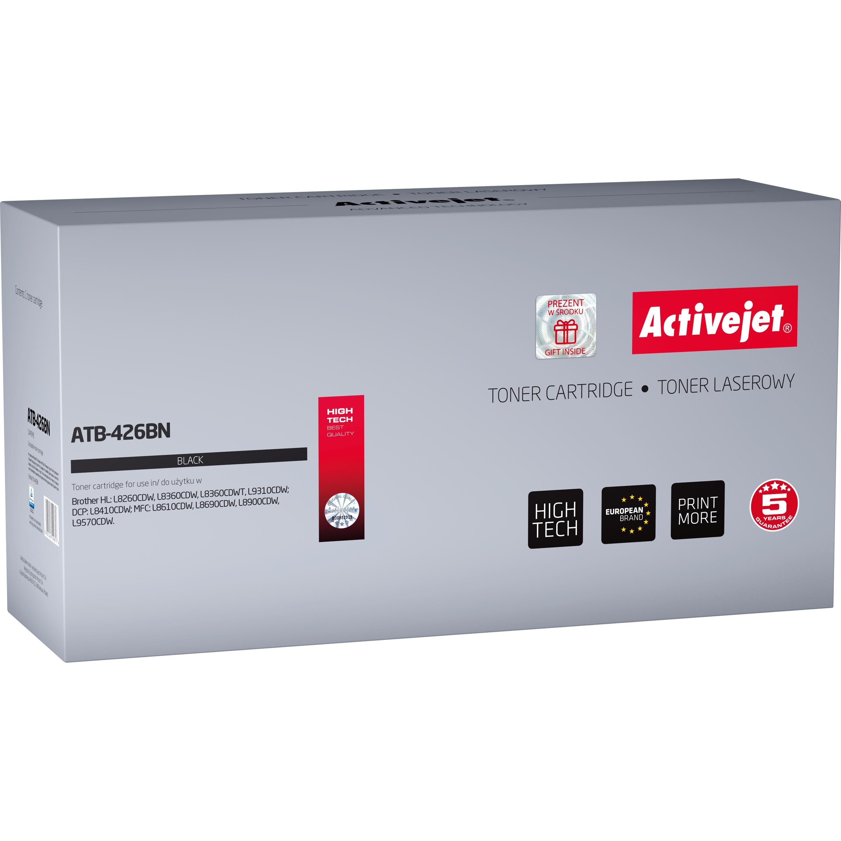 Activejet, Toner, ATB-426BN - 9000 Seiten - Schwarz - 1 Stück(e) (BK)